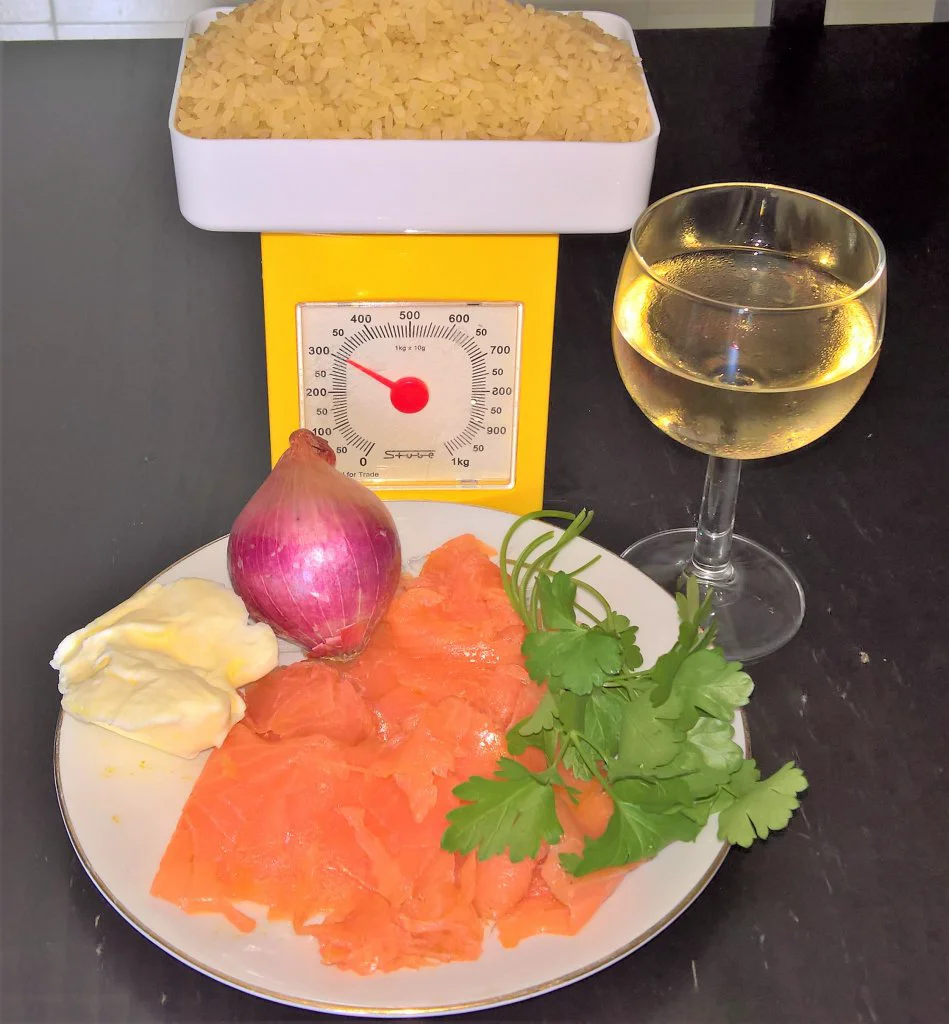risotto salmonato